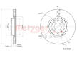 Brzdový kotouč METZGER 6110486