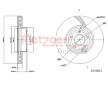 Brzdový kotouč METZGER 6110501