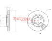 Brzdový kotouč METZGER AUTOTEILE 6110508