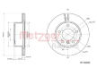 Brzdový kotouč METZGER 6110595