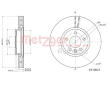 Brzdový kotouč METZGER 6110621