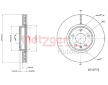 Brzdový kotouč METZGER 6110716