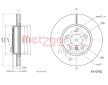 Brzdový kotouč METZGER 6110762