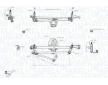 Mechanizmus stieračov MAGNETI MARELLI 085570707010