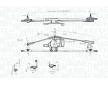 Mechanizmus stieračov MAGNETI MARELLI 085570717010