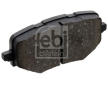 Sada brzdových destiček, kotoučová brzda FEBI BILSTEIN 1000369