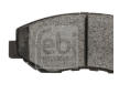Sada brzdových destiček, kotoučová brzda FEBI BILSTEIN 16552
