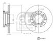 Brzdový kotouč FEBI BILSTEIN 171451