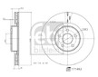 Brzdový kotouč FEBI BILSTEIN 171492