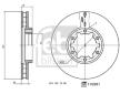 Brzdový kotouč FEBI BILSTEIN 176991