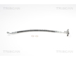 Brzdová hadice TRISCAN 8150 18134