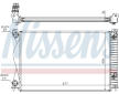 Chladič, chlazení motoru NISSENS 60237A