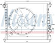 Chladič, chlazení motoru NISSENS 60425