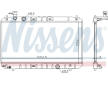 Chladič, chlazení motoru NISSENS 606666