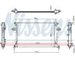 Chladič, chlazení motoru NISSENS 607111