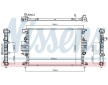 Chladič, chlazení motoru NISSENS 607230