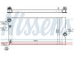 Chladič, chlazení motoru NISSENS 60769