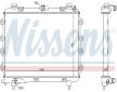 Chladič motora NISSENS 61024