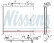 Chladič, chlazení motoru NISSENS 62459