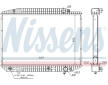 Chladič, chlazení motoru NISSENS 62727A