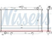 Chladič, chlazení motoru NISSENS 62927A