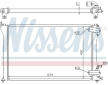 Chladič, chlazení motoru NISSENS 63701