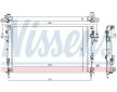 Chladič, chlazení motoru NISSENS 63816