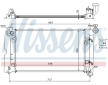 Chladič, chlazení motoru NISSENS 646321