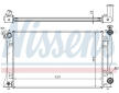 Chladič, chlazení motoru NISSENS 64667A