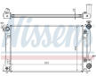 Chladič, chlazení motoru NISSENS 64668A