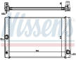 Chladič, chlazení motoru NISSENS 64691
