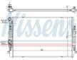 Chladič, chlazení motoru NISSENS 65304