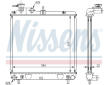 Chladič, chlazení motoru NISSENS 67500A