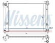 Chladič, chlazení motoru NISSENS 675064