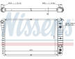 Chladič, chlazení motoru NISSENS 67600