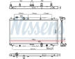 Chladič, chlazení motoru NISSENS 681394