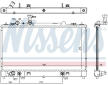 Chladič, chlazení motoru NISSENS 68551