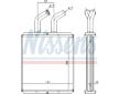 Výměník tepla, vnitřní vytápění NISSENS 77514
