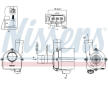 Doplňovací vodní čerpadlo (okruh chladicí vody) NISSENS 832175