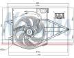 Větrák, chlazení motoru NISSENS 85003