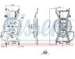 Ventilátor chladenia motora NISSENS 850123