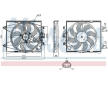 Ventilátor chladenia motora NISSENS 850135