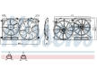Větrák, chlazení motoru NISSENS 850142