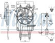 Větrák, chlazení motoru NISSENS 85162