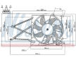 Větrák, chlazení motoru NISSENS 85176