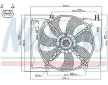 Větrák, chlazení motoru NISSENS 85290