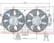 Větrák, chlazení motoru NISSENS 85388