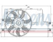 Větrák, chlazení motoru NISSENS 85604