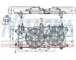 Větrák, chlazení motoru NISSENS 85689