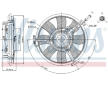 Ventilátor chladenia motora NISSENS 85691